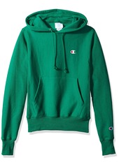 Champion LIFE Men's Reverse Weave Pullover Hoodie Kelly Green/Left Chest C Logo X Small