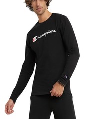 Champion Classic Long Sleeve Comfortable Soft T-Shirt for Men (Reg. or Big & Tall)
