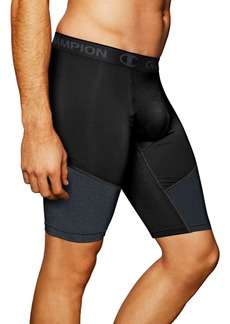 Champion mens 9 Inch Compression workout and training shorts   US