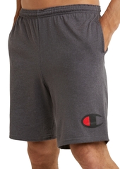 "Champion Men's 9"" Lightweight Jersey Shorts - Granite Heather"