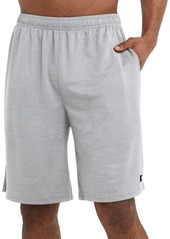 "Champion Men's Big & Tall Double Dry Standard-Fit 10"" Sport Shorts - Oxford Gray"