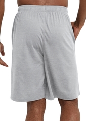 "Champion Men's Big & Tall Double Dry Standard-Fit 10"" Sport Shorts - Oxford Gray"