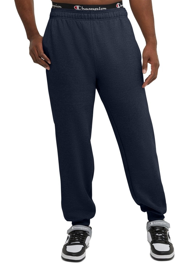 Champion Men's Big & Tall Powerblend Fleece Jogger Pants - Navy