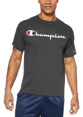 Champion Men's Big & Tall Script-Logo T-Shirt