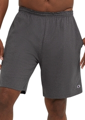 "Champion Men's Big & Tall Standard-Fit Jersey-Knit 9"" Shorts - Black"