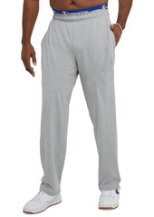 Champion Men's Big & Tall Standard-Fit Jersey-Knit Track Pants - Oxford Grey