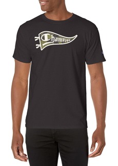 Champion mens Champion Men's Classic T-shirt Graphic T Shirt Black-586nta  US