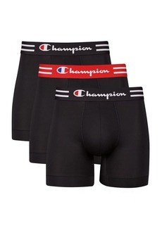 Champion Mens Briefs Performance Stretch Moisture Wicking Multi-pack Boxer   US