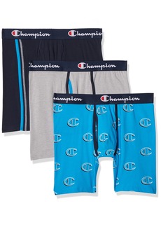 Champion Men's Everyday Cotton Stretch Boxer Briefs 3-Pack