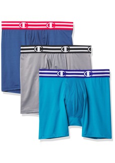 Champion Men's Performance Boxer Brief (Pack of 3)