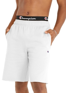 "Champion Men's Fleece 10"" Shorts - White"