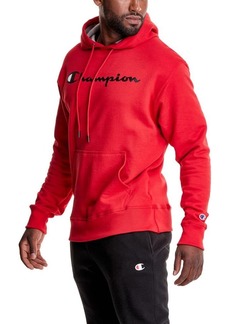 Champion Hoodie Powerblend Fleece Pullover Comfortable Graphic Sweatshirt for Men (Reg Tall)