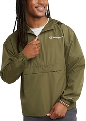 Champion Men's Packable Half-Zip Hooded Water-Resistant Jacket - Gold
