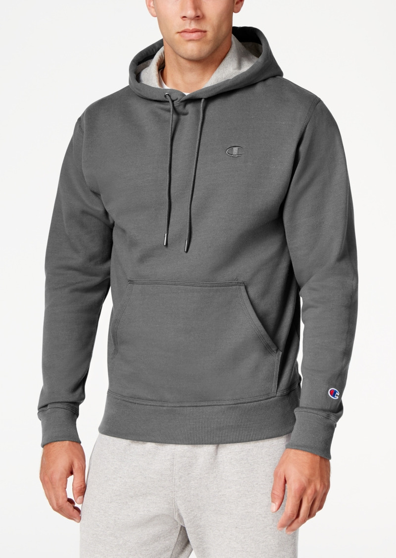 Champion Men's Powerblend Fleece Hoodie - Granite Heather