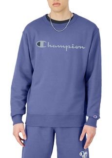 Champion Men's Powerblend Fleece Midweight Crewneck Sweatshirt (Reg. or Big