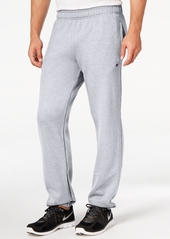 Champion Men's Powerblend Fleece Relaxed Pants - Oxford Gray
