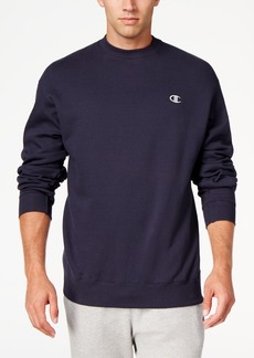 Champion Men's Big & Tall Powerblend Solid Fleece Sweatshirt - Navy