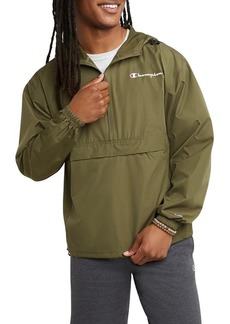 Champion Men's Stadium Packable Wind and Water Resistant Jacket (Reg Tall)