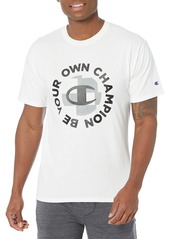 Champion mens Classic T-shirt Be a Champion T Shirt White-586dia  US