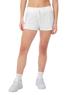 Champion Mesh Lightweight Gym Mid-Rise Workout Shorts for Women 2.5"