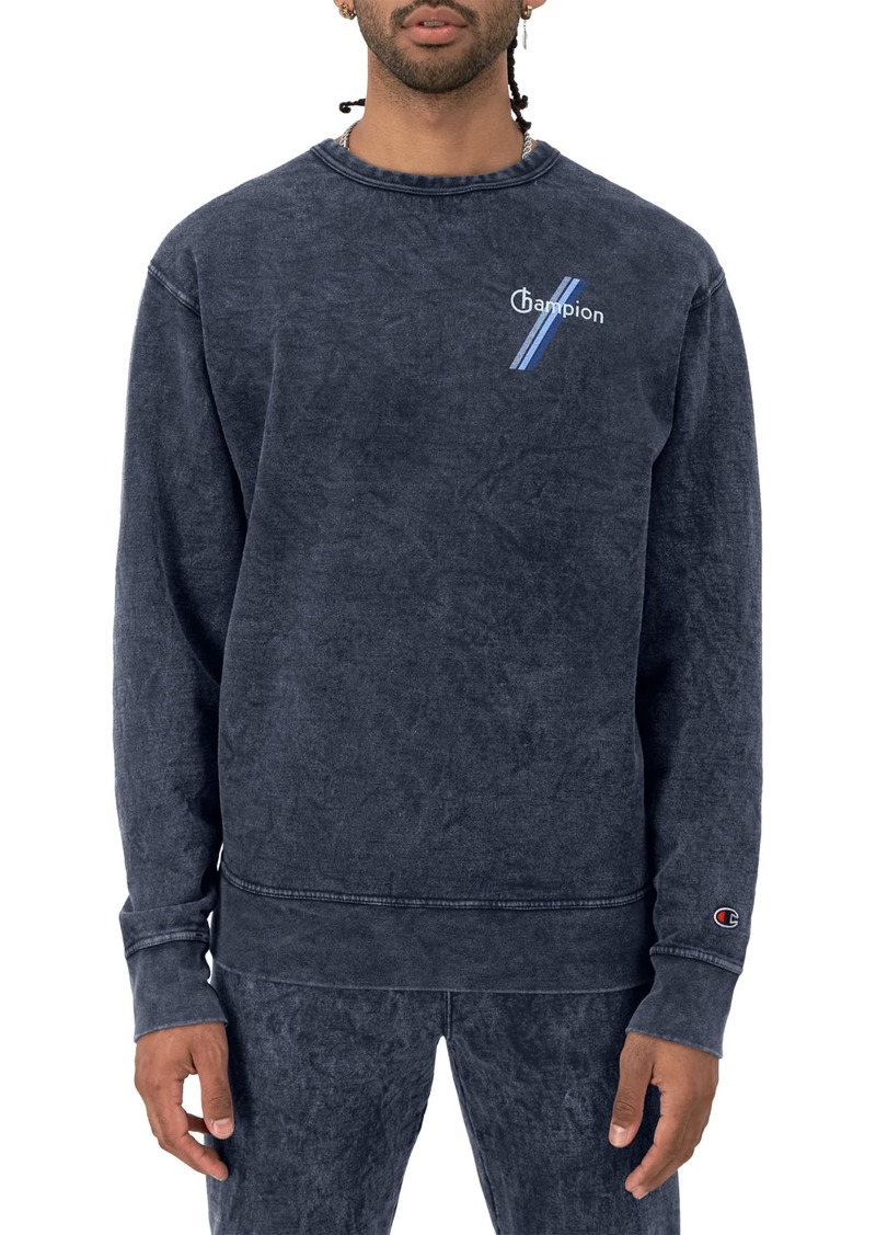 Champion Mineral Dye Graphic Crewneck Men's Pullover Sweatshirt