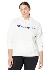 Champion Size Powerblend Fleece Hoodie Sweatshirt for Women (Reg. or Plus)