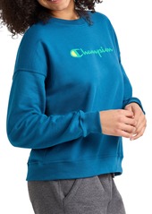 Champion Powerblend Relaxed Crewneck Sweatshirt in Sweet Green at Nordstrom Rack