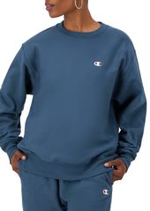Champion Reverse Weave Oversized Fleece Crewneck Sweatshirt for Women