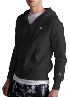 Champion Reverse Weave Sweatshirt Fleece Zip-Up Hoodie for Men