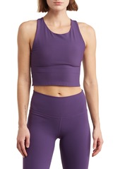Champion Soft Ribbed Crop Top in Pop Art Purple at Nordstrom Rack