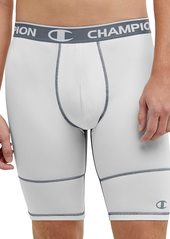 Champion Men's Compression Shorts with Total Support Pouch MVP Moisture-Wicking 6" & 9"
