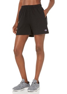 Champion Jersey High-Waisted Comfortable Shorts for Women 5"