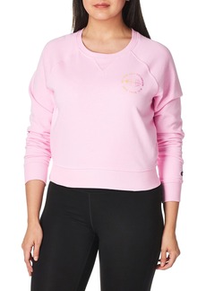 Champion Women's Campus French Terry Graphic Crew
