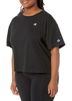 Champion Women's Plus Size Cropped Tee (Retired Colors)
