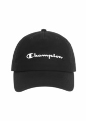 Champion womens Script Dad Adjustable Baseball Cap   US