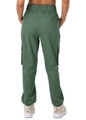 Champion Women's Full-Length Mid-Rise Cargo Pants - Nurture Green