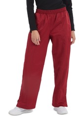 Champion Women's High Rise Snap Cuff Straight Leg Pants - Black