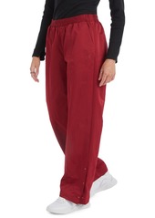 Champion Women's High Rise Snap Cuff Straight Leg Pants - Black