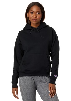 Champion Women's Hoodie Powerblend Fleece Hoodie Sweatshirt for Women C Logo (Reg. or Plus)