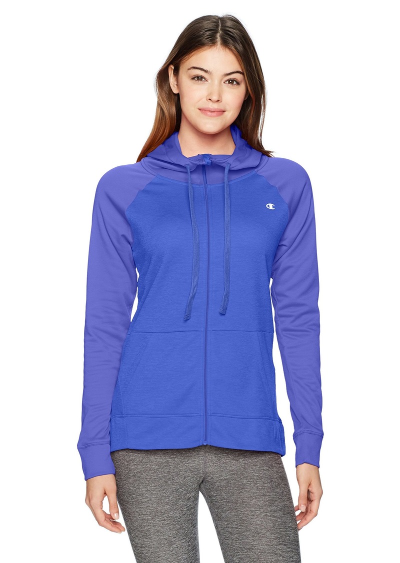 champion hoodie blue womens