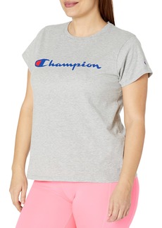 Champion Women's Plus Size Classic Tee Graphic Colors