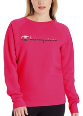 Champion Women's Powerblend Logo Sweatshirt