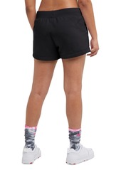 Champion Women's Powerblend Pull-On Drawstring Shorts - Black