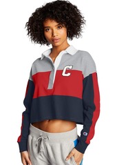 Champion Women's Rugby Cropped Collared TEE  X Small