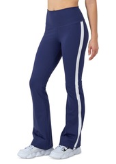 Champion Women's Soft Touch Track Flare Pants - Blown Glass Blue/white