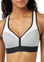 Champion womens V-neck Racerback Bra Moisture-wicking Athletic for Women Moderate Support Sports Bra   US