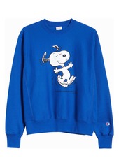 champion peanuts sweatshirt