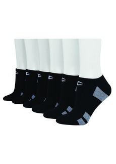 Champion Double Dry 6-Pair Pack Performance No Show Cushioned Socks