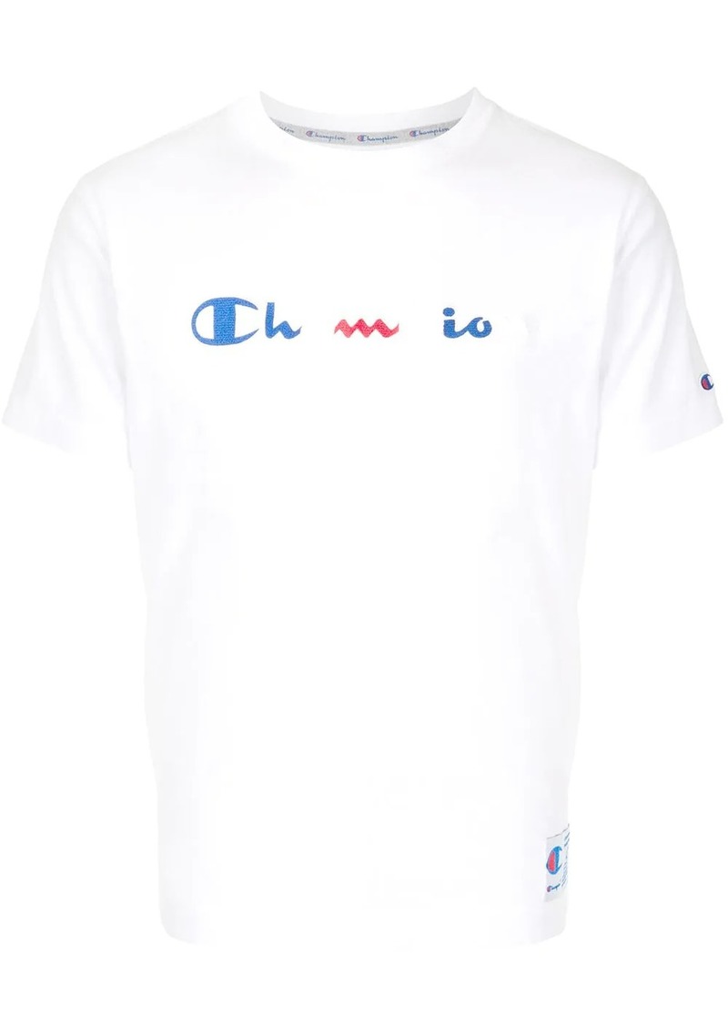 champion embroidered t shirt