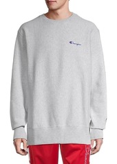 Champion Logo Cotton-Blend Sweatshirt
